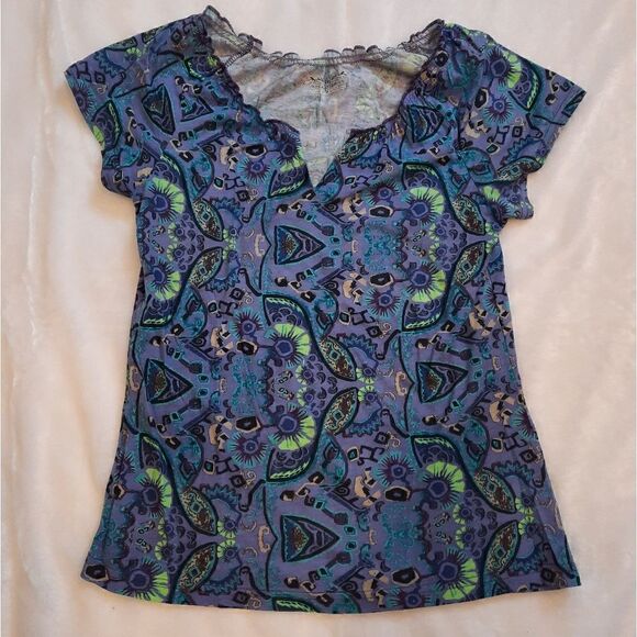 Royal Robbins Cotton Floral Top - Picture 1 of 10